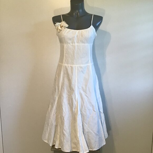 Apanage Spaghetti Strap A-Line Dress NWT Size 4 - Picture 1 of 14